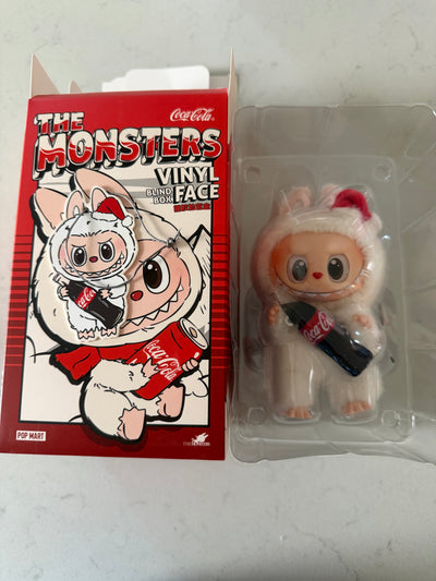 Pop Mart Labubu The Monsters Coca Cola Vinyl Face Plush Pendant Surprise Shake N