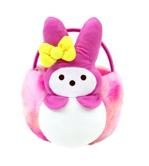 Hello Kitty Friends Pink My Melody Plush Bunny Basket Peeps Easter New with Tag