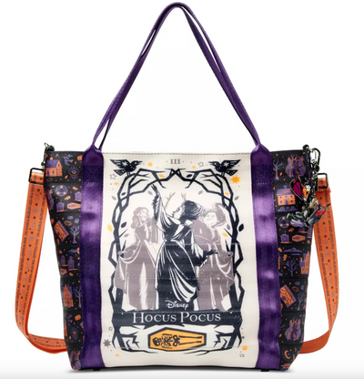 Disney Parks Halloween 2023 Hocus Pocus Poster Tote Bag New with Tag