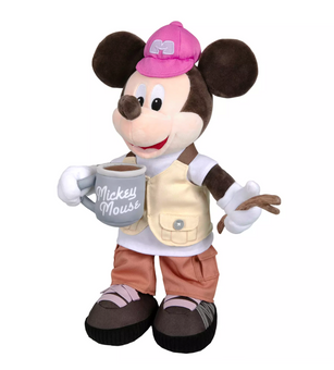 Disney Store Mickey Camping Plush New with Tag