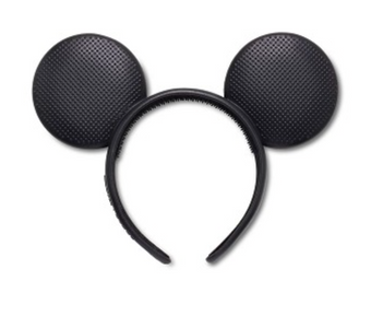 Disney Parks Adult Crocs Ear Headband Mickey Mouse Black New With Tag