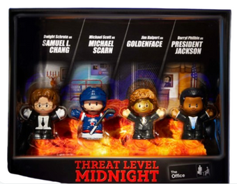 Little People Collector The Office Threat Level Midnight Set New with Tag