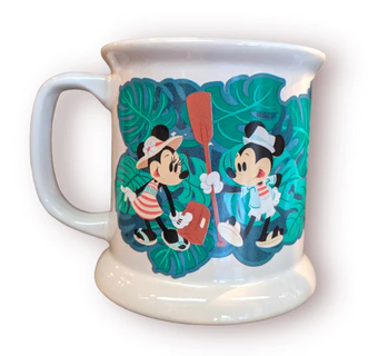 Disney Parks Mickey & Minnie Mouse Old Key West Resort Coffee Mug New With Tag