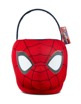 Disney Marvel Spiderman Red Easter Halloween Plush Basket New with Tag