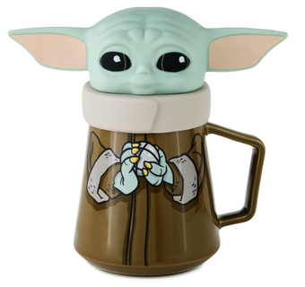 Hallmark Star Wars: The Mandalorian Grogu Lidded Mug With Sound New With Tag