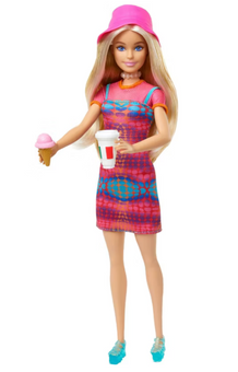 Barbie Pink Passport Italy Doll Set Clothes Travel Accessories Toy New with Box