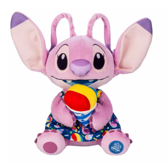 Disney Parks Angel Stitch Attacks Snacks Plush Shaved Ice July 12in New With Tag