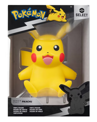 Pokémon Pikachu Deluxe Vinyl 8" Figure Toy New with Tag