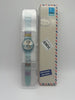 Swatch Destination Greetings from Geneve BOUT DU LAC Watch Never Worn New w Case