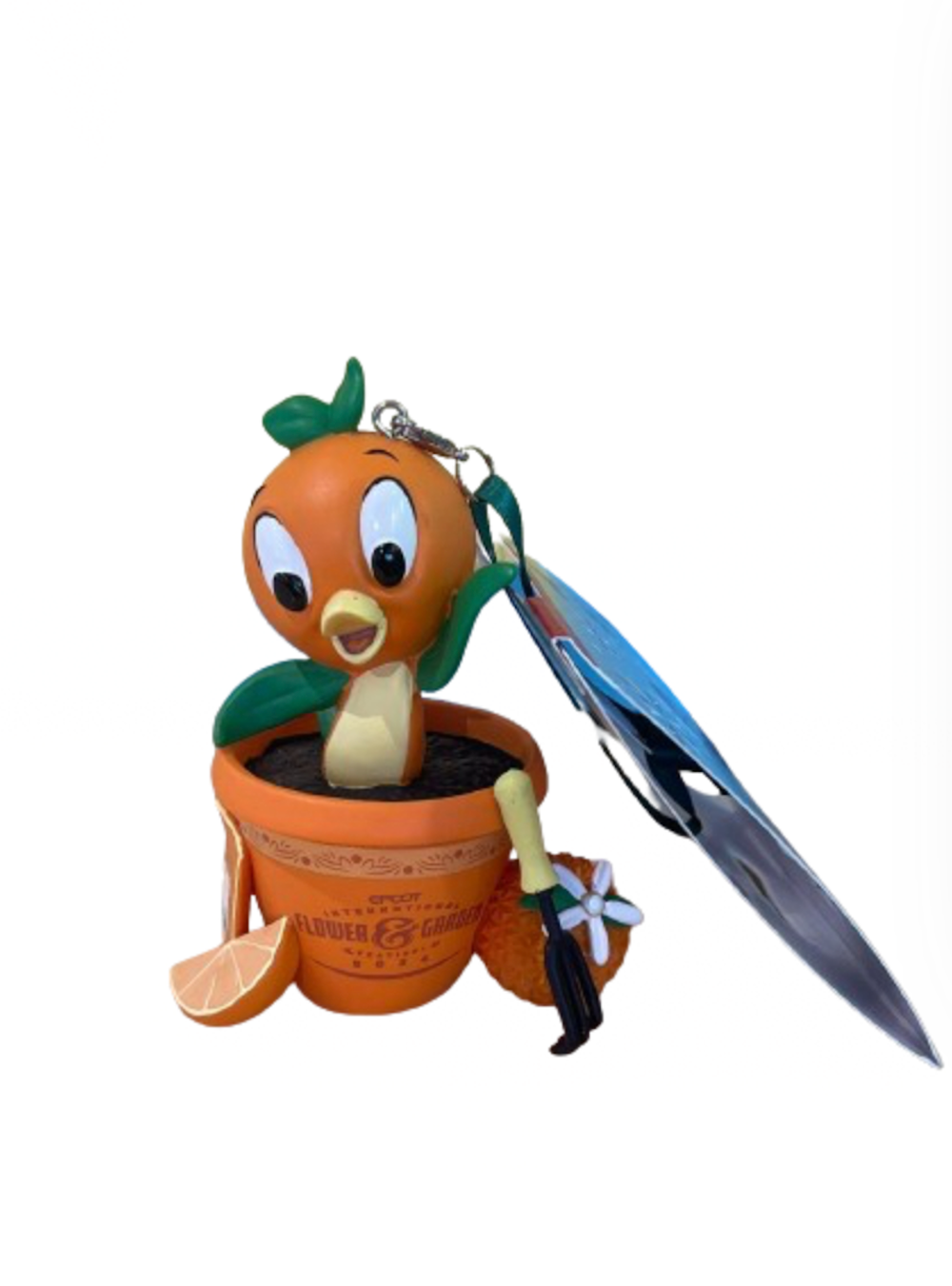 Disney 2024 Epcot Flower & Garden Festival Orange Bird Christmas Ornament New