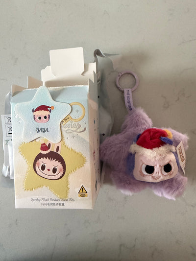 Pop Mart Labubu The Monsters Classic Sparkly Pendant Yaya Plush USA SELLER New