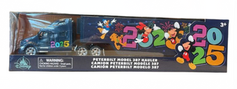Disney Parks WDW 2025 Mickey & Friends Toy Truck Peterbilt Hauler New with Tag