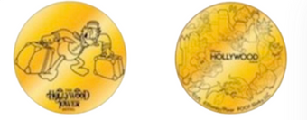 Disney Hollywood Studios Tower of Terror Donald Collectible Coin Medallion New