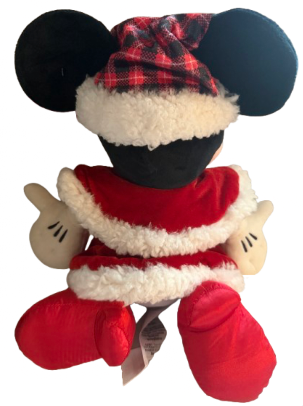 Disney Parks Santa Minnie Mouse Holiday Christmas Plush Toy New With Tag