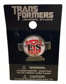 Universal Studios Transformers Nest Global Alliance Pin New With Tag