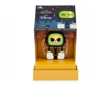 Disney Parks Jack Skellington Vinyl Figure by Eric Tan w 1 Piece of Rocket New