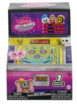 Disney Doorables Squish Alots Poppin Pinball Game by Just Play Toy New with Tag