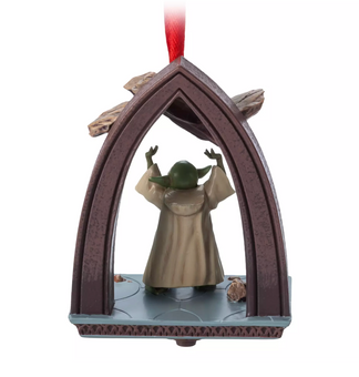 Disney Star Wars Attack of the Clones Yoda Sketchbook Christmas Ornament New Tag