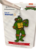 Hallmark Ninja Turtles Michelangelo Pizza Metal Christmas Ornament New with Card