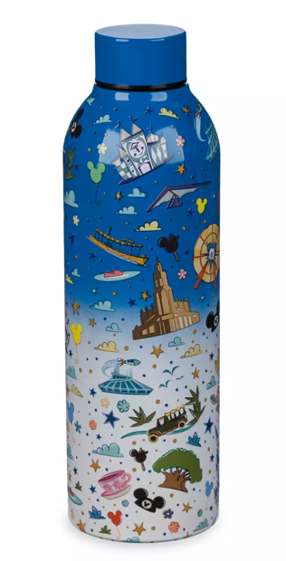Disney Parks Stainless Steel Water Bottle New With Tag
