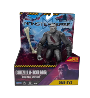 Godzilla x Kong The New Empire One-Eye 7" Action Figure Toy New with tag