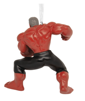 Hallmark Marvel Studios Captain America Brave World Red Hulk Christmas Ornament