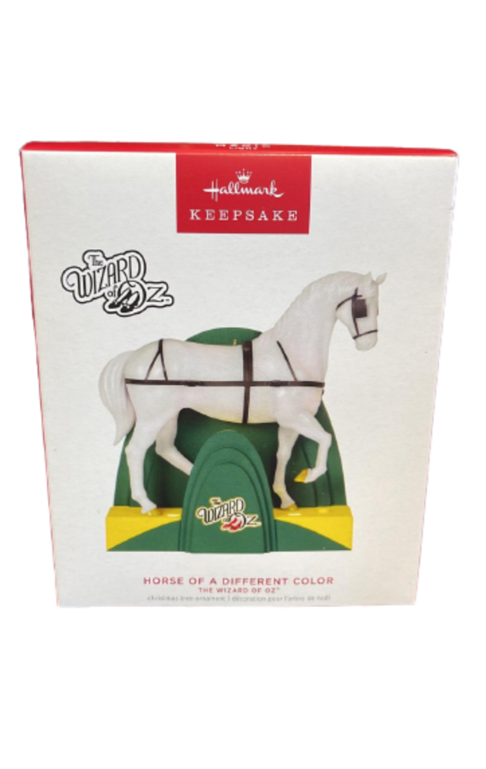 Hallmark 2023 Keepsake The Wizard of Oz Horse of a Different Color Ornament New