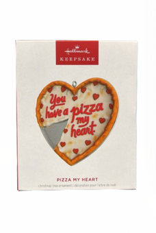 Hallmark 2024 Keepsake You Have a Pizza My Heart Christmas Ornament New with Box