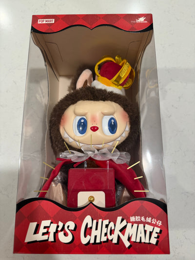 Pop Mart Labubu THE MONSTERS Let's Checkmate Vinyl Plush Doll USA SELLER New