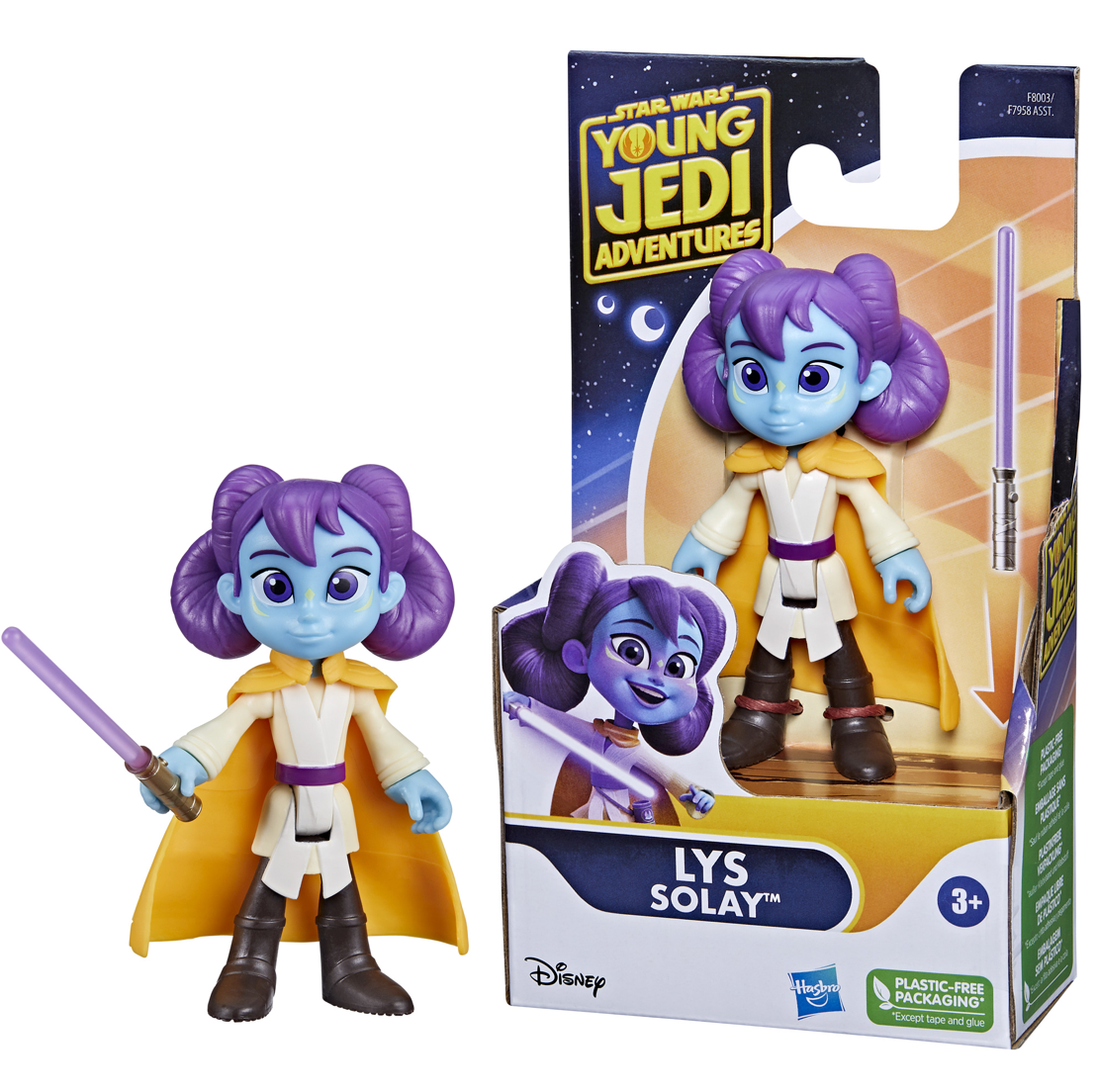 Disney Parks Star Wars Young Jedi Adventures Lys Solay Action Figure New Box