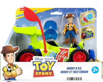 Disney and Pixar Toy Story Woody & R.C. Play Set With Projectiles New with Box