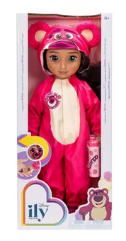 Disney ILY 4EVER Lotso Inspired 18” Doll Dark Brown Hair/Eyes Toy New W Box