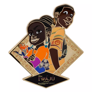 Disney Animation Studios and Kugali's Iwájú Tola and Kole Limited Pin New Card