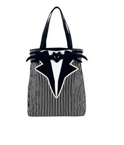 Disney Jack Skellington Tuxedo Tote Bag The Nightmare Before Christmas new