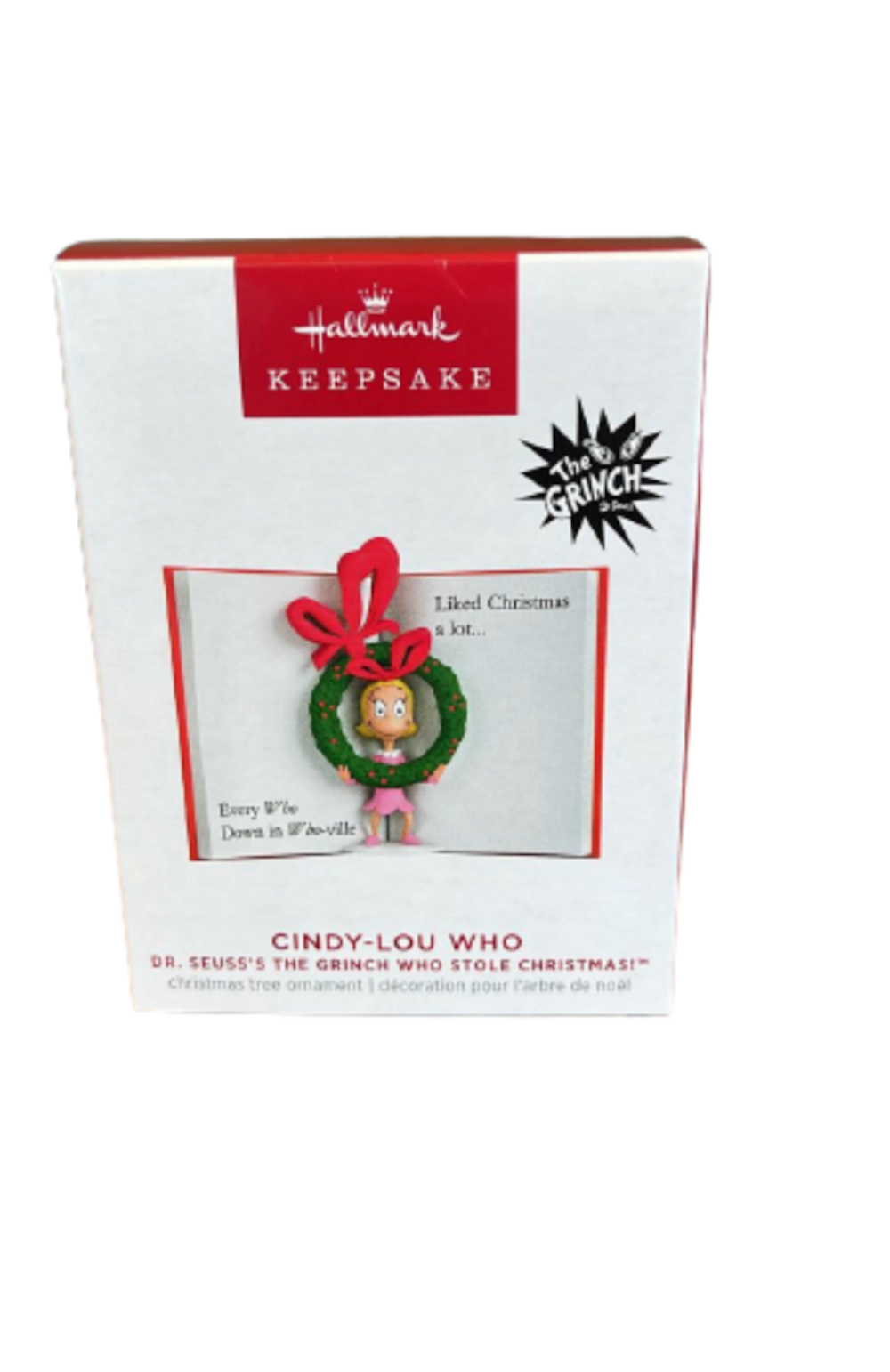 Hallmark 2023 Keepsake Dr. Seuss's Cindy-Lou Who Christmas Ornament New w Box