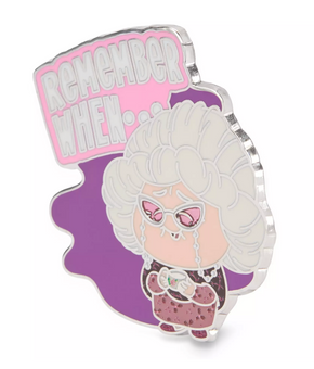 Disney Parks Nostalgia and Pouchy Pin Set Inside Out 2 New With Card