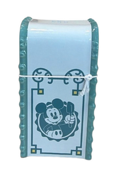 Disney Parks Green Trash Can Salt and Pepper Shaker Cinderella Castle New W Tag