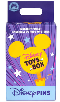 Disney Parks Toys in a Box Mystery Pin Set Random New With Card