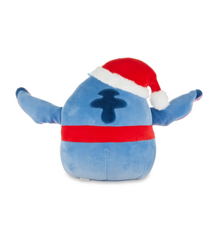 Disney's Stitch 8" Santa Holiday Christmas Plush by Squishmallows New with Tag