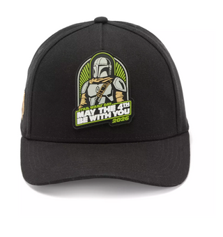 Disney Star Wars 2026 May the 4th Baseball Cap Adults The Mandalorian Grogu New