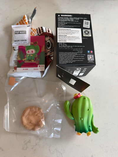 Pop Mart Labubu The Monsters Almost Hidden Cactus Figure USA SELLER New