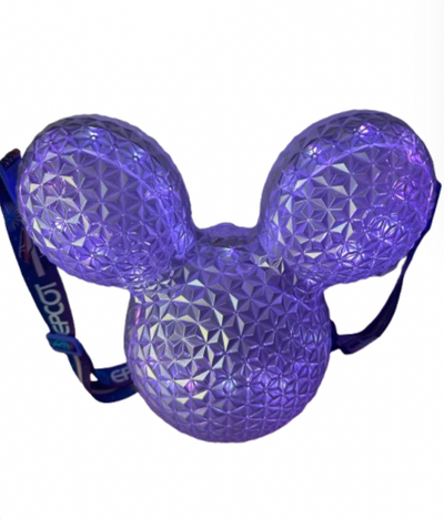 Disney Parks EPCOT Spaceship Earth Mickey Balloon Light-up Popcorn Bucket New