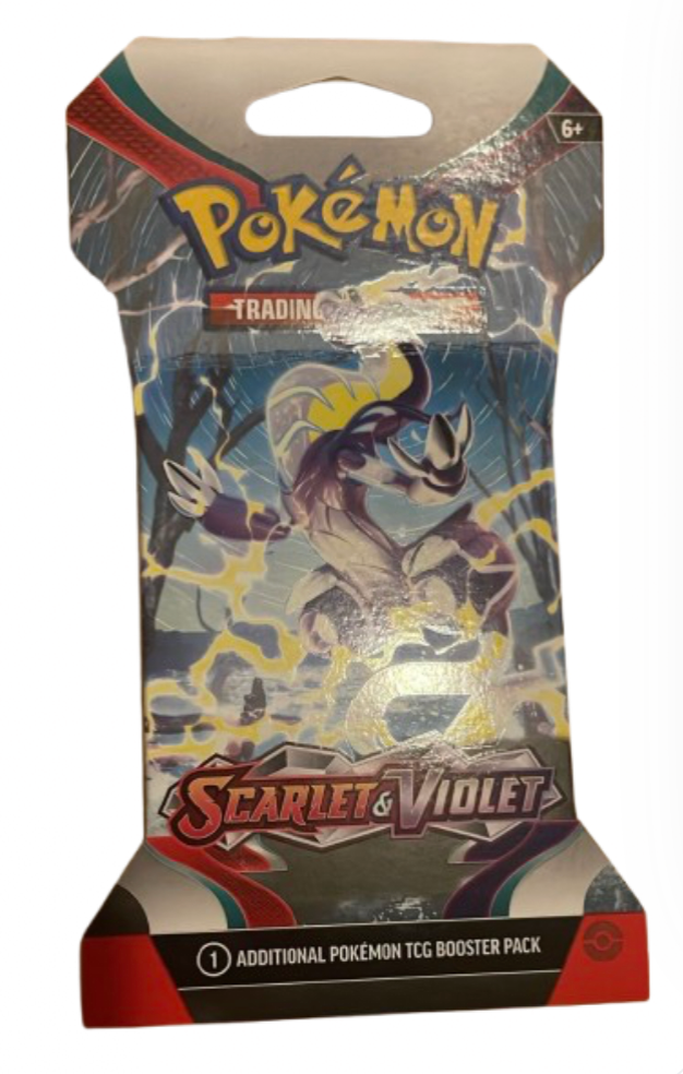 Pokemon TCG: Scarlet & Violet Booster Pack Game Cards Sealed New With Tag
