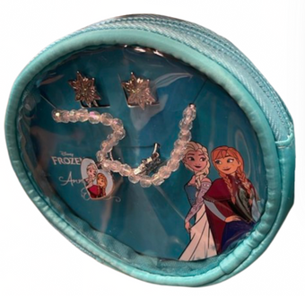 Disney Parks Princess Frozen Anna Elsa Jewelry Set New with Tag