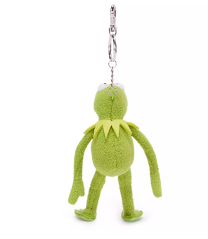 Disney Parks The Muppets Kermit the Frog Plush Keychain Bag Charm New with Tag
