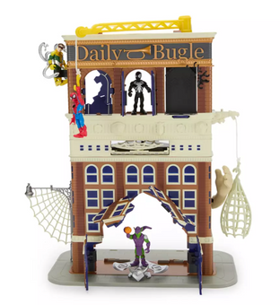 Disney Parks Spider-Man Daily Bugle Play Set New With Box