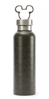 Disney Parks Mickey Mouse Icon Stainless Steel Water Bottle New