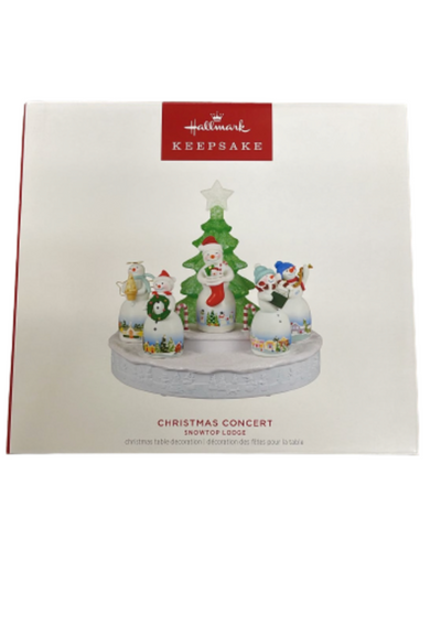 Hallmark 2023 Keepsake Snowtop Lodge Christmas Concert Tabletop New with Box