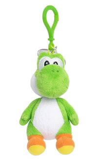 Universal Studios SUPER NINTENDO WORLD Yoshi Plush Keychain New With Tag