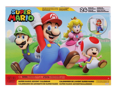 Nintendo Super Mario Pop-Up Environment Advent Calendar New With Box